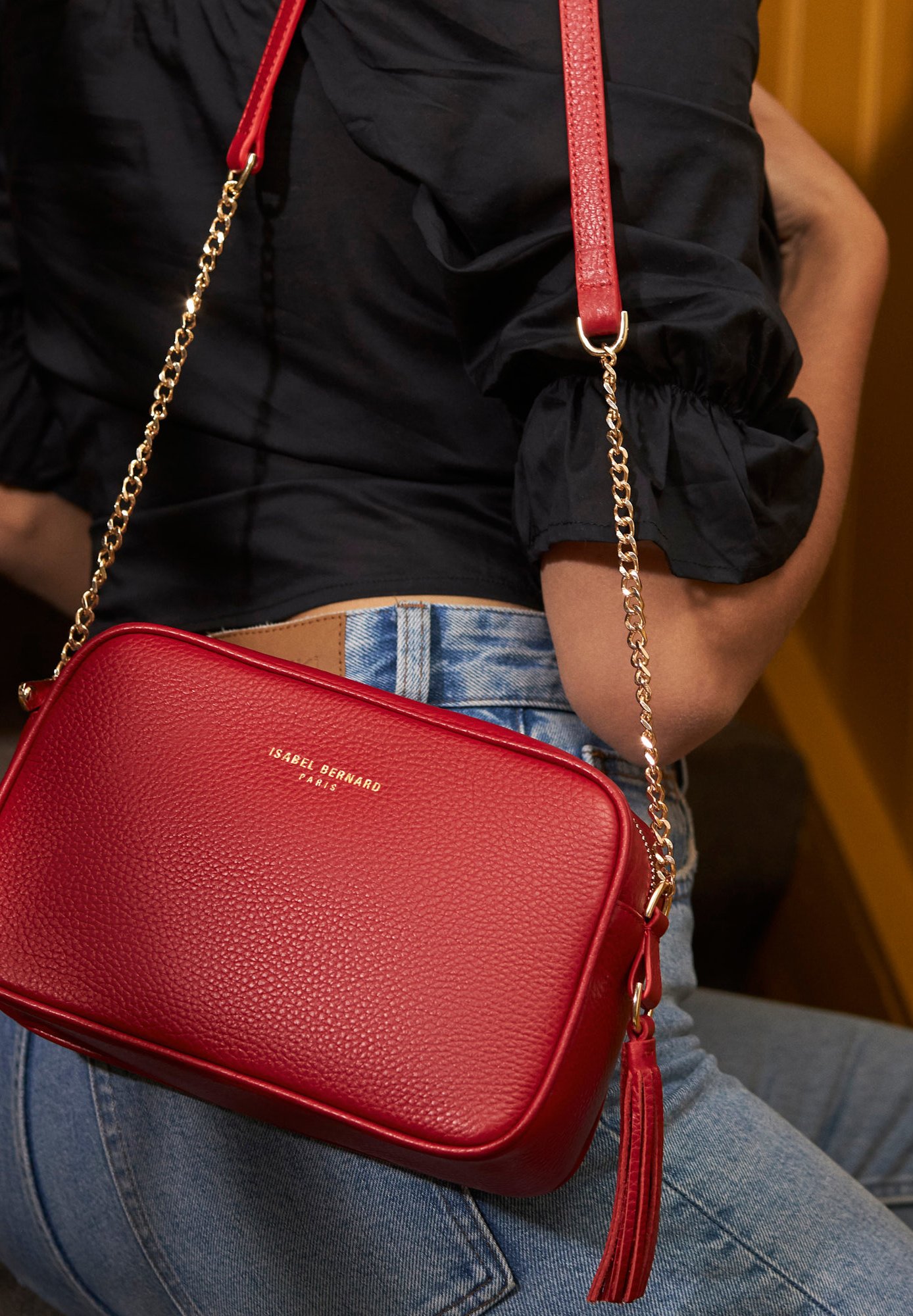 Umhängetasche rot Clearance